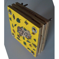 Holzdings — Blätterpresse 3